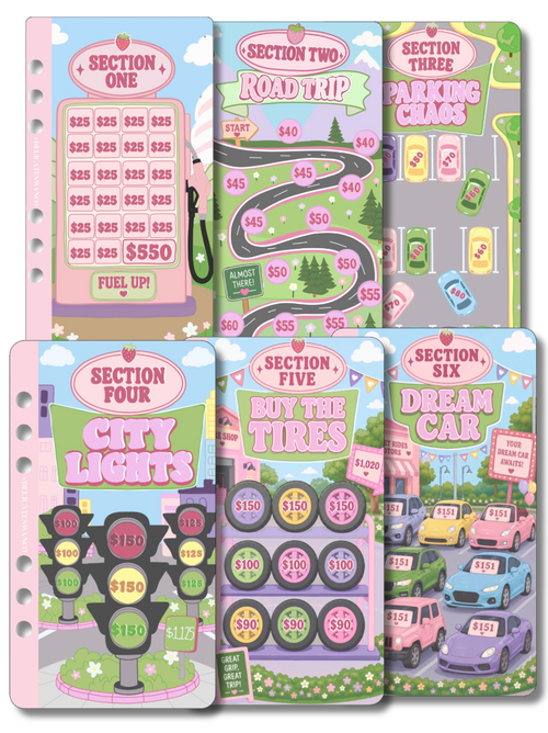 A Pretty Sweet Ride Saving Challenge Bundle