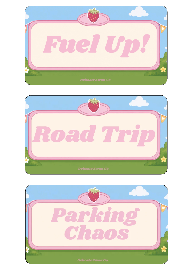 A Pretty Sweet Ride Saving Challenge Bundle INSERTS